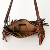 American Darling Large Crossbody Hand Tooled Genuine Leather Western Women Bag Handbag Purse | Crossbody for Cute