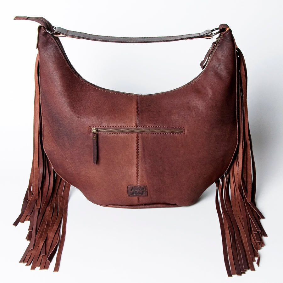 American Darling Hobo Hand Tooled Saddle Blanket Genuine Leather Western Women Bag | Handbag Purse Bags for Cute