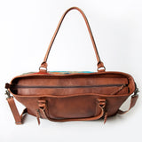 American Darling Tote Saddle Blanket Genuine Leather Western Women Bag Handbag Purse | Travel Bags College Casual