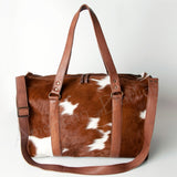 American Darling ADBG722 Duffel Hair-On Genuine Leather Women Bag Western Handbag Purse