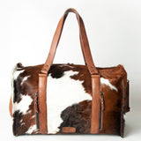 American Darling ADBG722 Duffel Hair-On Genuine Leather Women Bag Western Handbag Purse