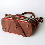 American Darling Tote Saddle Blanket Genuine Leather Western Women Bag Handbag Purse | Travel Bags College Casual