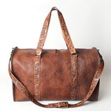 American Darling ADBG724 Duffel Genuine Leather Women Bag Western Handbag Purse