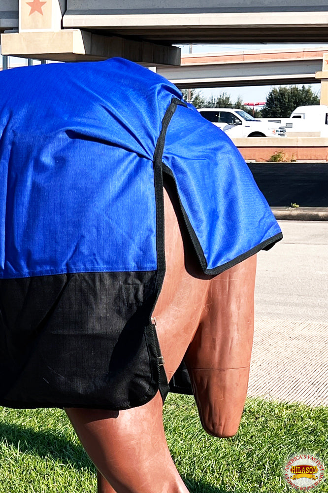 HILASON 600D Winter Waterproof Poly Horse Blanket Belly Wrap | Turnout Blankets for Horses