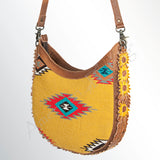 American Darling Cross Body Hand Tooled Saddle Blanket Genuine Leather Western Women Bag Handbag Purse | Crossbody for Cute