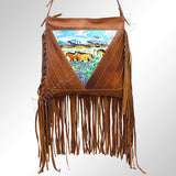 American Darling Cross Body Full Grain Genuine Leather Western Women Bag Handbag Purse | Crossbody for Cute