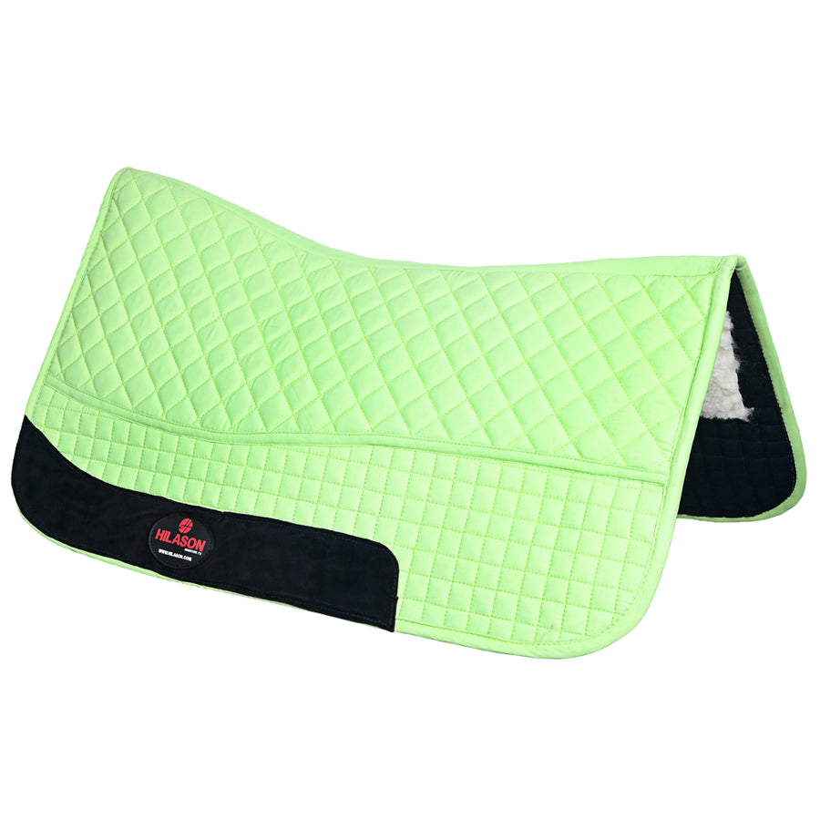 32 In x 34 In HILASON Western All Purpose Horse Saddle Pad - Uhorse