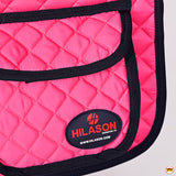 HILASON Western Horse Luxury Quilted Saddle Pads With Pockets