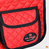 HILASON Western Horse Luxury Quilted Saddle Pads With Pockets