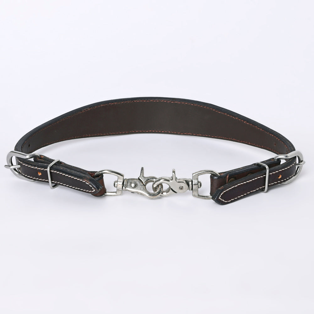 HILASON Western Horse Floral Headstall Breast Collar One American Leather Tack Set