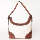 American Darling Hobo Hand Tooled Hair On Genuine Leather Western Women Bag | Handbag Purse Bags for Cute