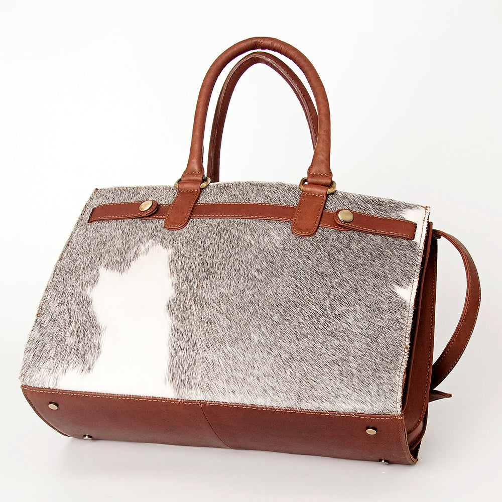 American Darling Tote Hair on Genuine Leather Western Women Bag Handbag Purse | Travel Bags College Casual