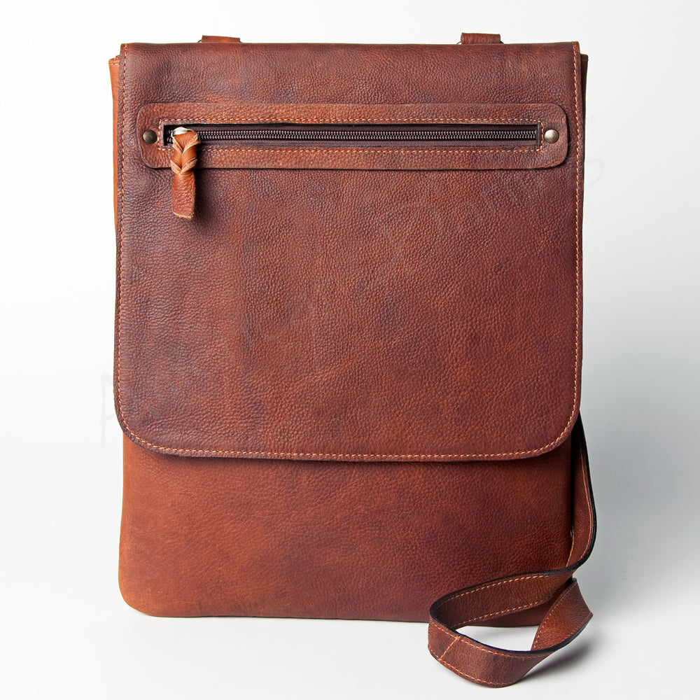 American Darling Messenger Full Grain Genuine Leather Western Women Bag Handbag Purse | Crossbody for Cute