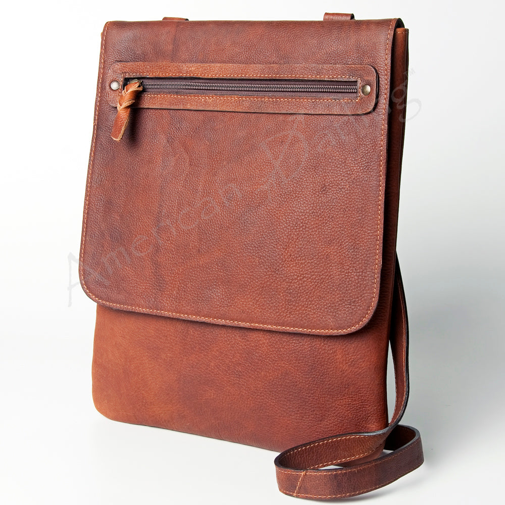 American Darling Messenger Full Grain Genuine Leather Western Women Bag Handbag Purse | Crossbody for Cute