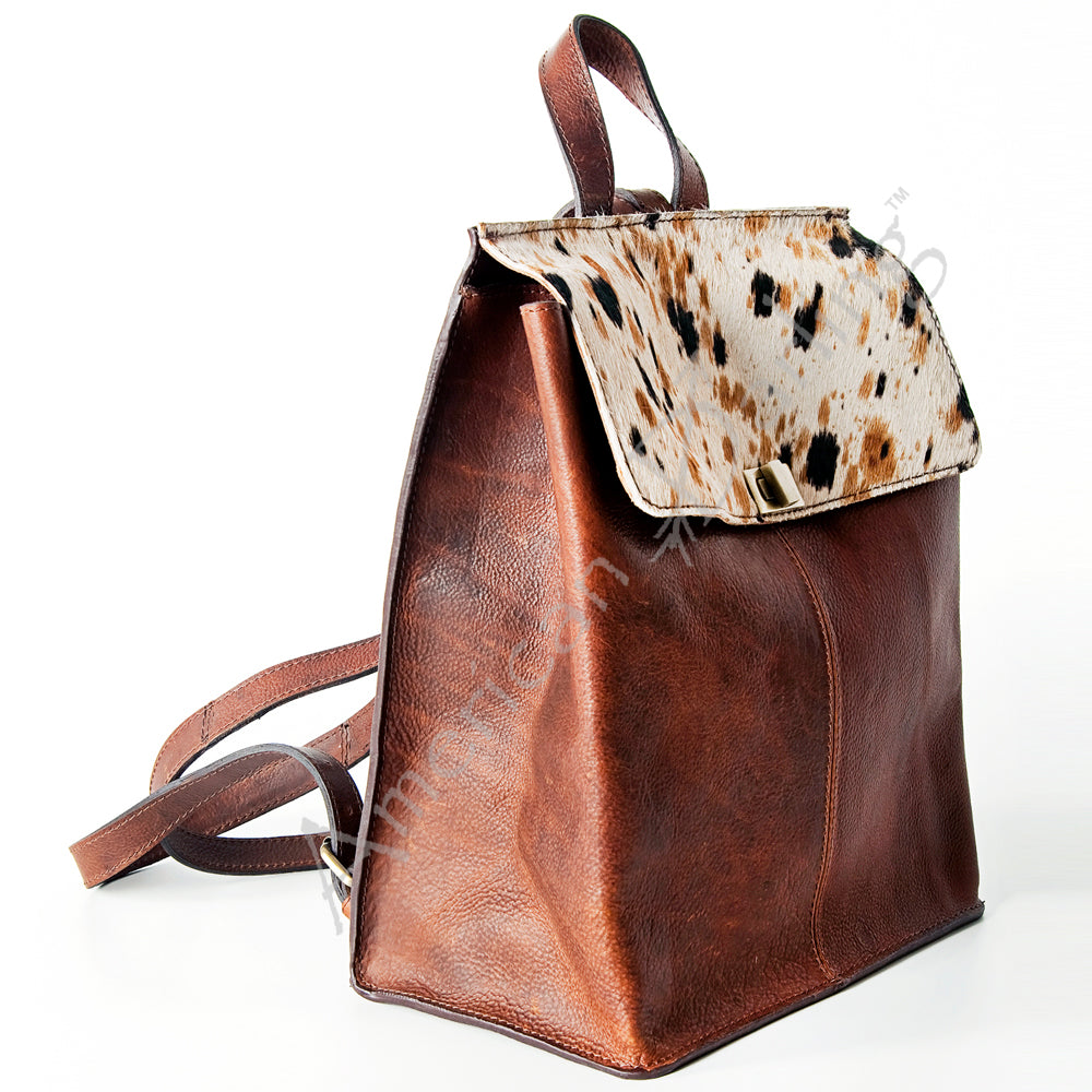 American Darling Backpack Hair On Genuine Leather Women Bag Western Handbag Purse