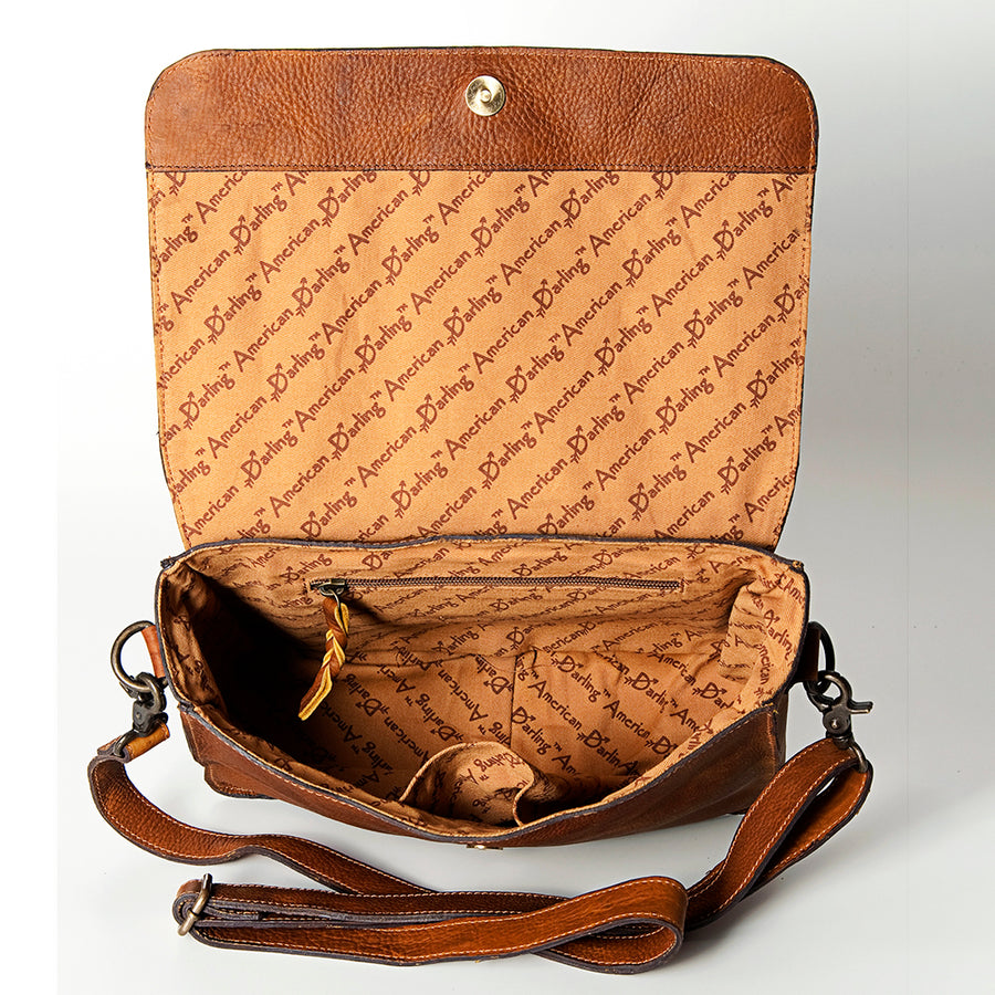 American Darling Cross Body Genuine Leather women bag western handbag purse
