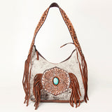 American Darling Hobo Hand Tooled Hair On Genuine Leather Western Women Bag | Handbag Purse Bags for Cute