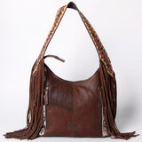 American Darling ADBGI112I Hobo Hand Tooled Hair On Genuine Leather Women Bag Western Handbag Purse
