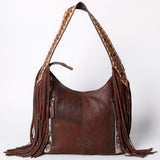 American Darling Hobo Hand Tooled Hair On Genuine Leather Western Women Bag | Handbag Purse Bags for Cute