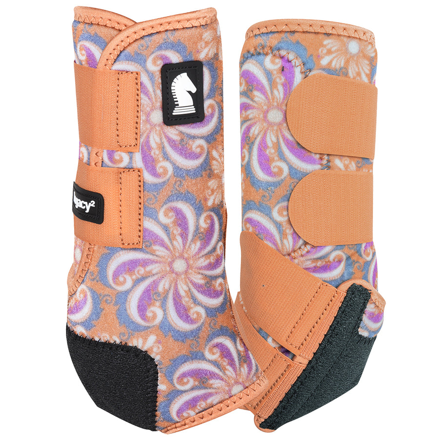 Classic Equine W. H. Legacy System Pinwheel Hind Sport Boots Pair – by Hilason – Cowboy and equestrian accessories