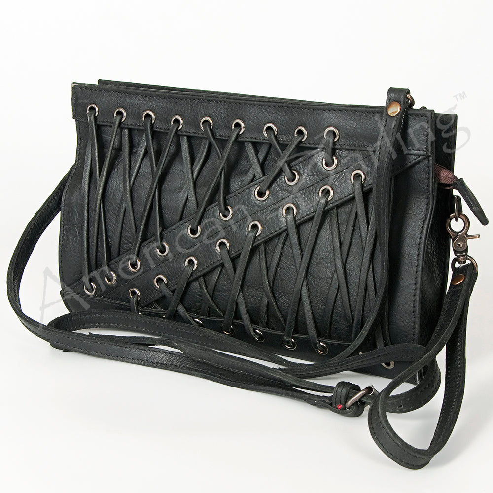 American Darling Cross Body Hair On Full Grain Genuine Leather Western Women Bag Handbag Purse |