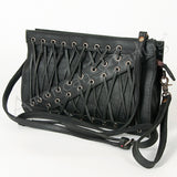 American Darling Cross Body Hair On Full Grain Genuine Leather Western Women Bag Handbag Purse |