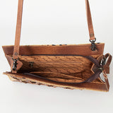 American Darling Cross Body Hair On Full Grain Genuine Leather Western Women Bag Handbag Purse |