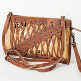 American Darling Cross Body Hair On Full Grain Genuine Leather Western Women Bag Handbag Purse |