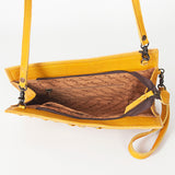 American Darling Cross Body Hair On Full Grain Genuine Leather Western Women Bag Handbag Purse |