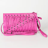 American Darling Cross Body Hair On Full Grain Genuine Leather Western Women Bag Handbag Purse |