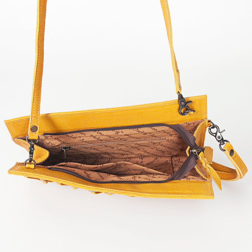 American Darling GIBGX252 Clutch Genuine Leather Women Bag Western Handbag Purse