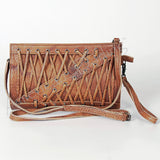 American Darling Cross Body Hair On Full Grain Genuine Leather Western Women Bag Handbag Purse |