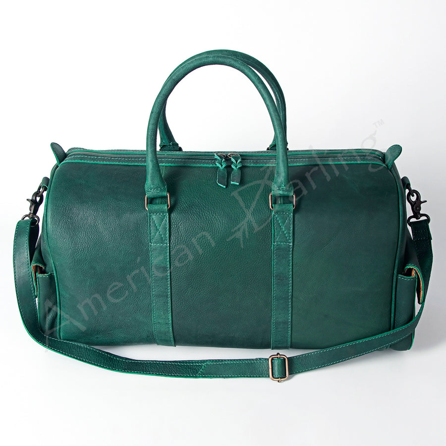 American Darling Duffel Full Grain Genuine Leather Western Women Bag | Handbag Duffle Weekend Travel Bags