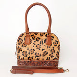 American Darling Tote Hand Tooled Hair on Genuine Leather Western Women Bag Handbag Purse | Travel Bags College Casual