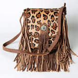 American Darling Cross Body Hair on Genuine Leather Western Women Bag Handbag Purse | Travel Bags College Casual