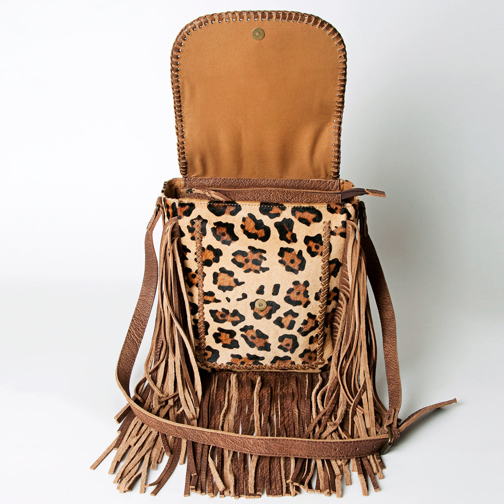 American Darling Cross Body Hair on Genuine Leather Western Women Bag Handbag Purse | Travel Bags College Casual