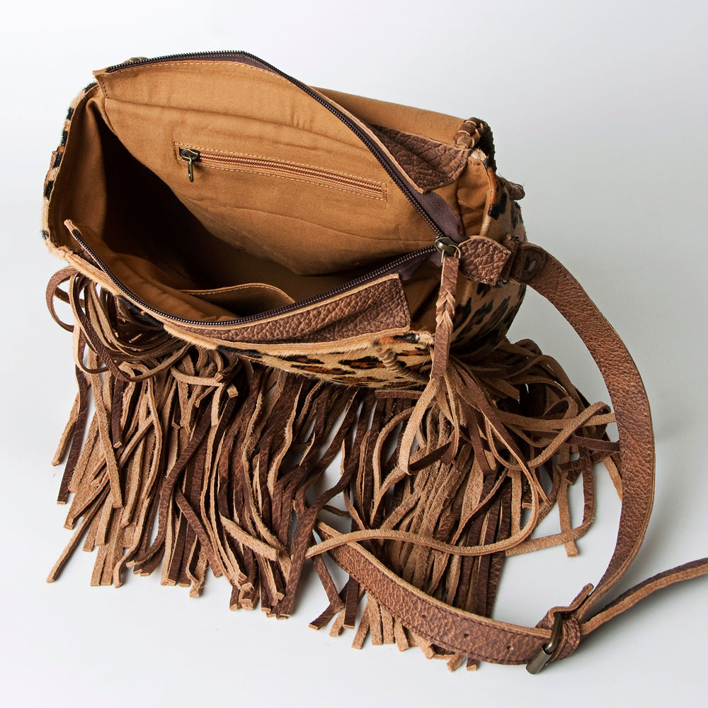 American Darling Cross Body Hair on Genuine Leather Western Women Bag Handbag Purse | Travel Bags College Casual