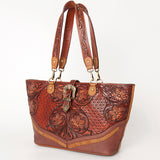 American Darling Tote Hand Tooled Genuine Leather Western Women Bag Handbag Purse | Travel Bags College Casual