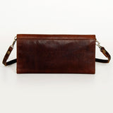 American Darling Wallet Hair on Full Grain Genuine Leather Western Women Bag | Handbag Purse Travel Clutch