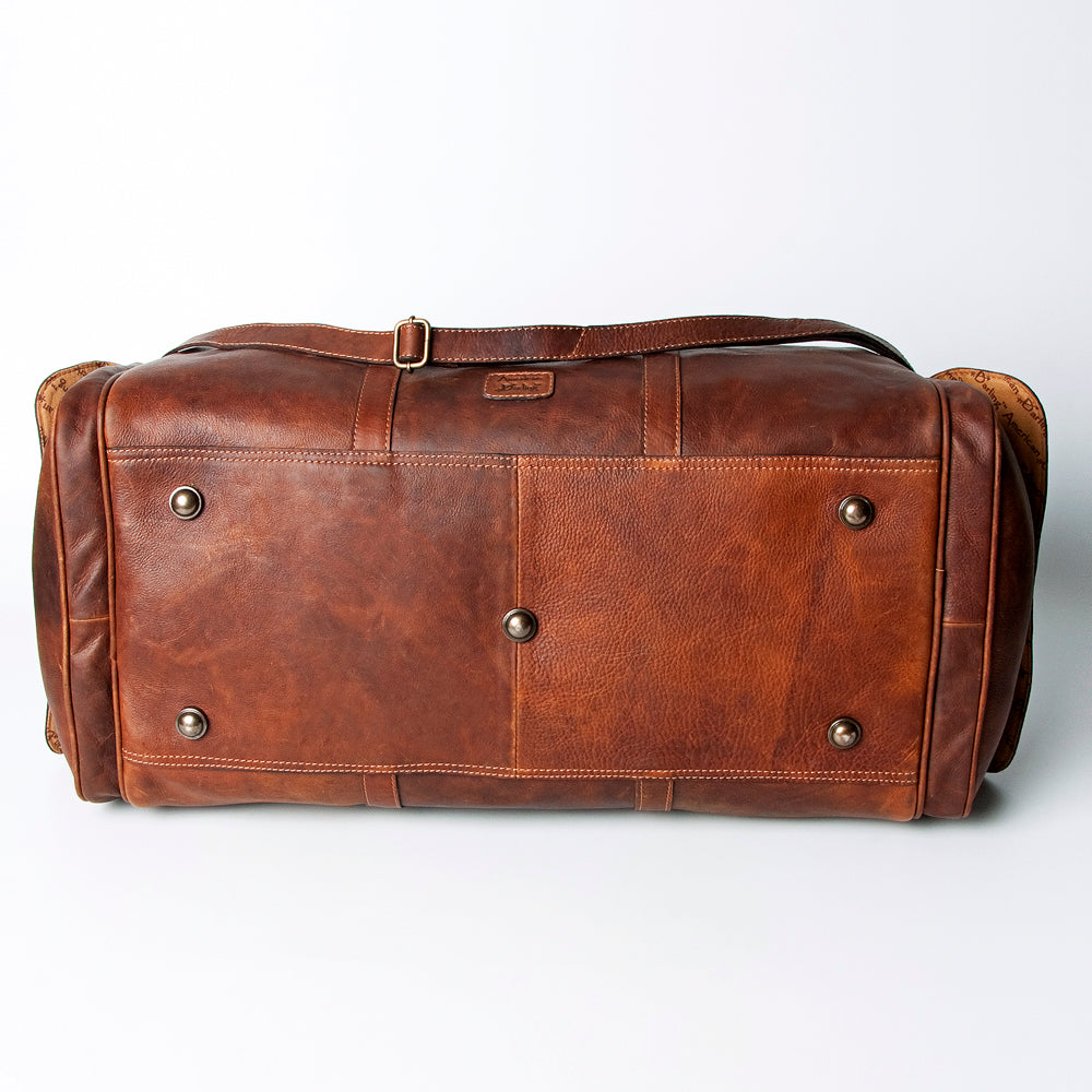 American Darling Duffel Full Grain Genuine Leather Western Women Bag | Handbag Duffle Weekend Travel Bags