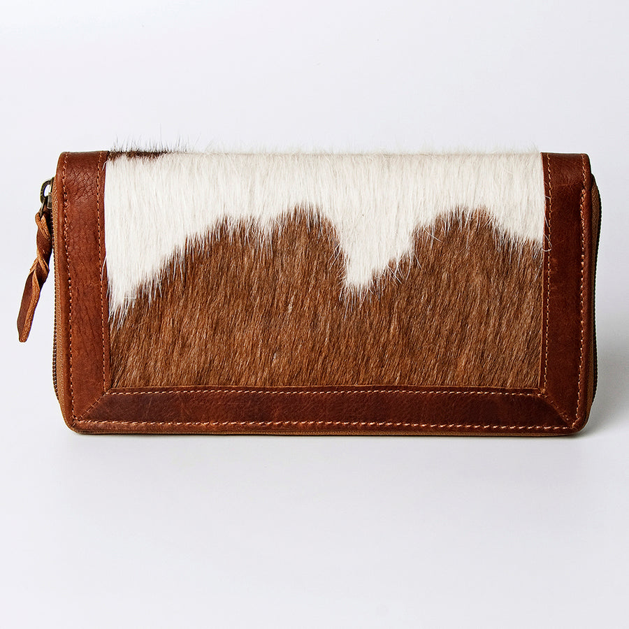 American Darling Wallet Hair-On Genuine Leather Women Bag Western Handbag Purse