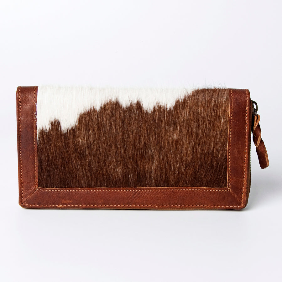 American Darling Wallet Hair-On Genuine Leather Women Bag Western Handbag Purse