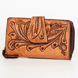 American Darling ADBGZ469 Wallet Hand Tooled Genuine Leather Women Bag Western Handbag Purse
