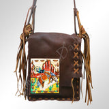 American Darling Cross Body Full Grain Genuine Leather Western Women Bag Handbag Purse | Crossbody for Cute