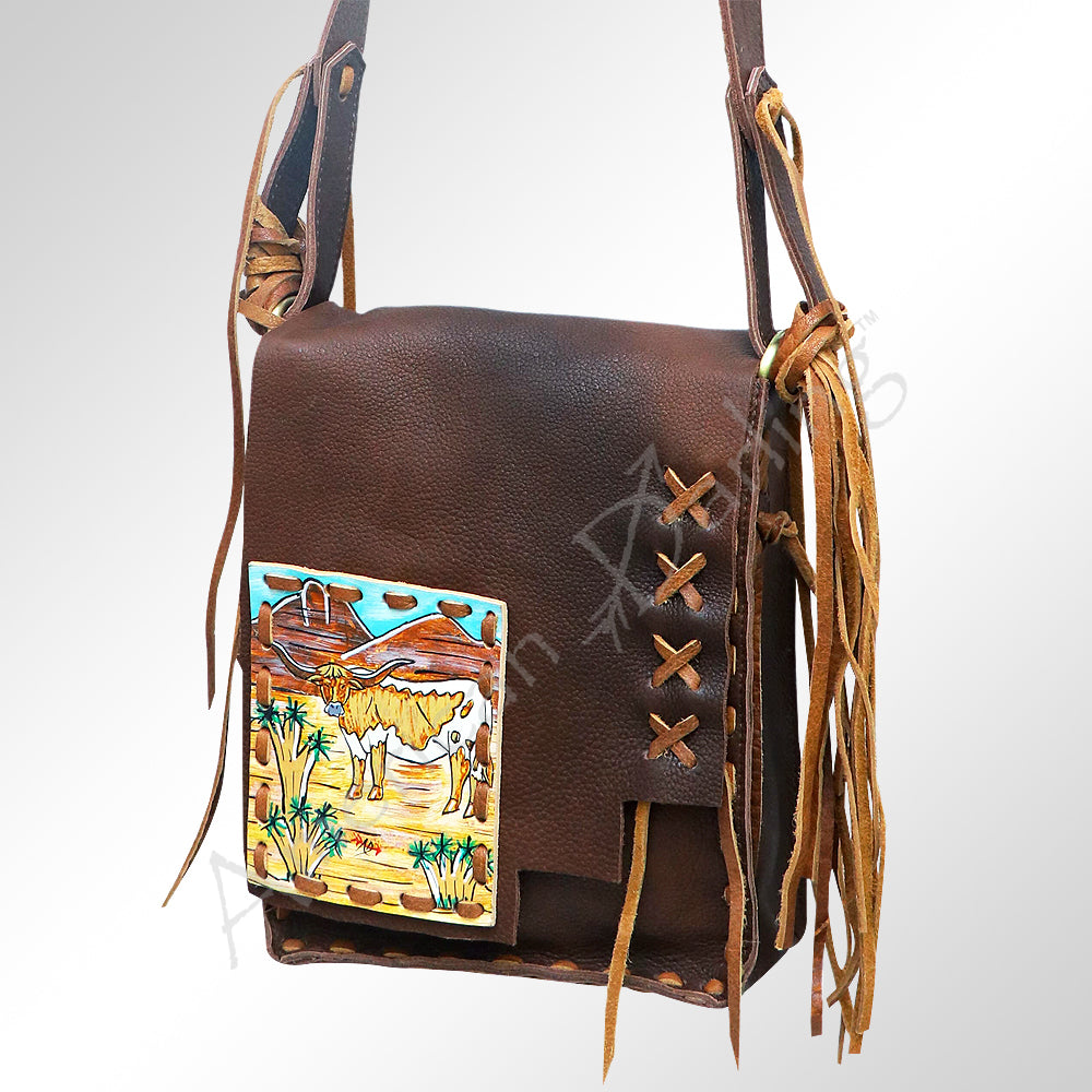 American Darling Cross Body Full Grain Genuine Leather Western Women Bag Handbag Purse | Crossbody for Cute