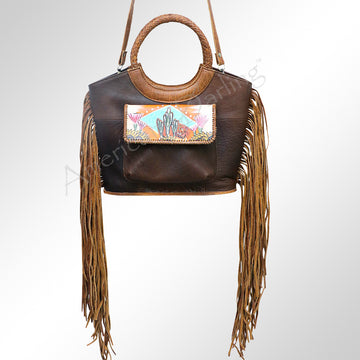 American Darling Tote Full Grain Genuine Leather Western Women Bag Handbag Purse | Travel Bags College Casual