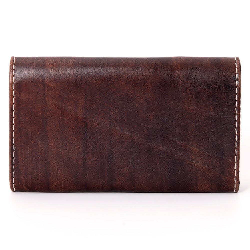American Darling Wallet Hand Tooled Genuine Leather Western Women Bag | Handbag Purse Wristlet Travel Clutch