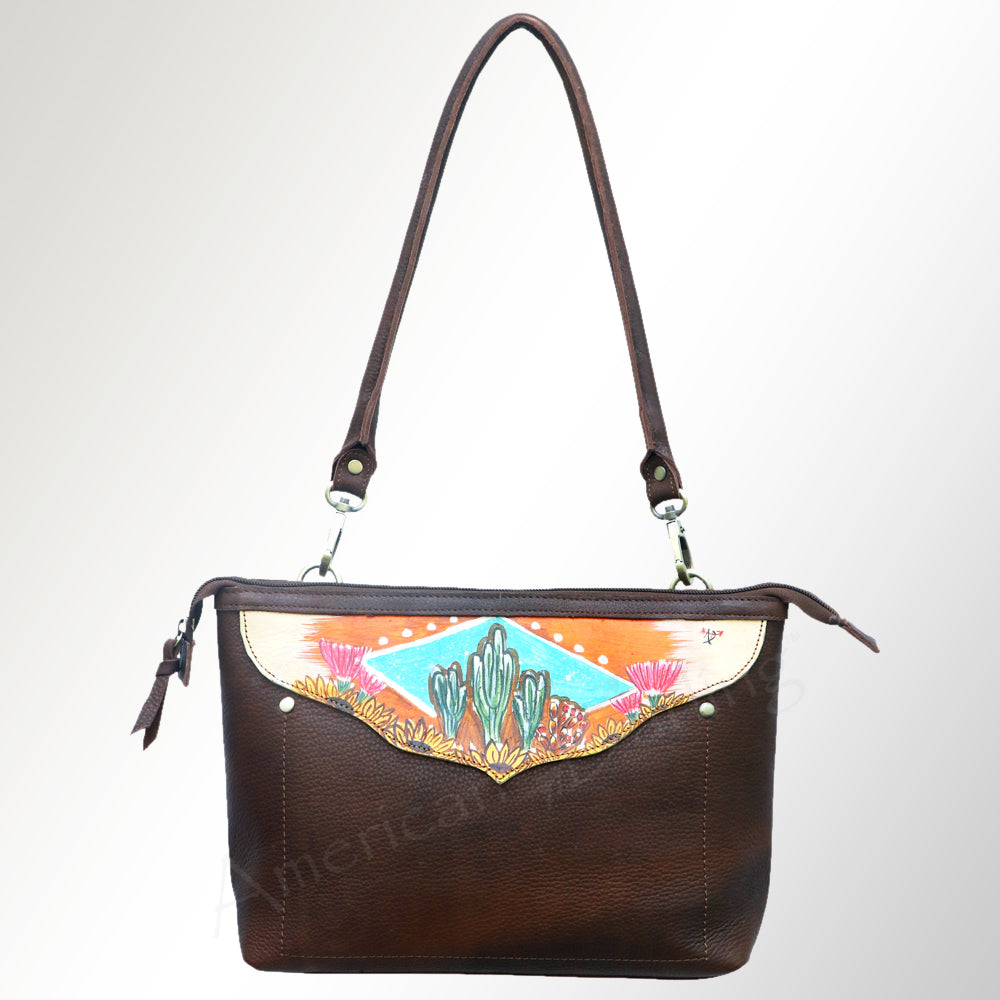 American Darling Cross Body Full Grain Genuine Leather Western Women Bag Handbag Purse | Crossbody for Cute