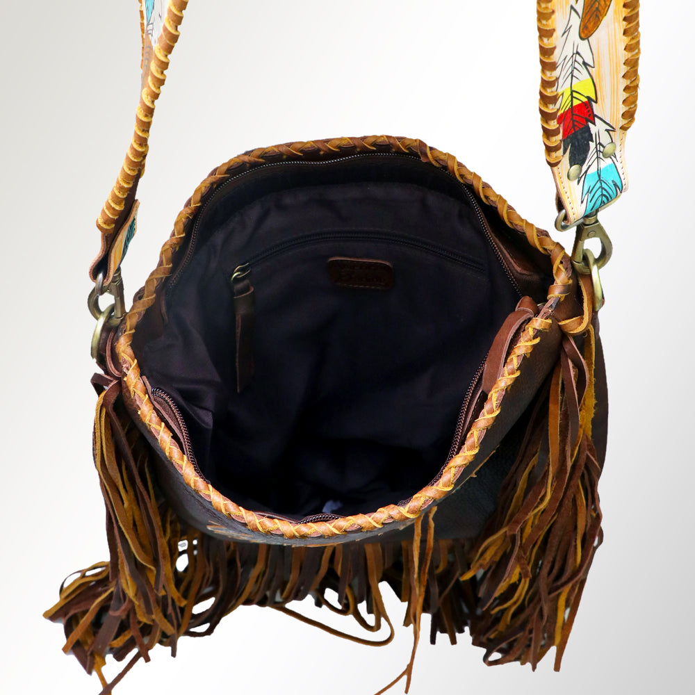 American Darling Cross Body Full Grain Genuine Leather Western Women Bag Handbag Purse | Crossbody for Cute