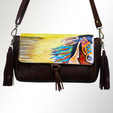 American Darling Cross Body Full Grain Genuine Leather Western Women Bag Handbag Purse | Crossbody for Cute